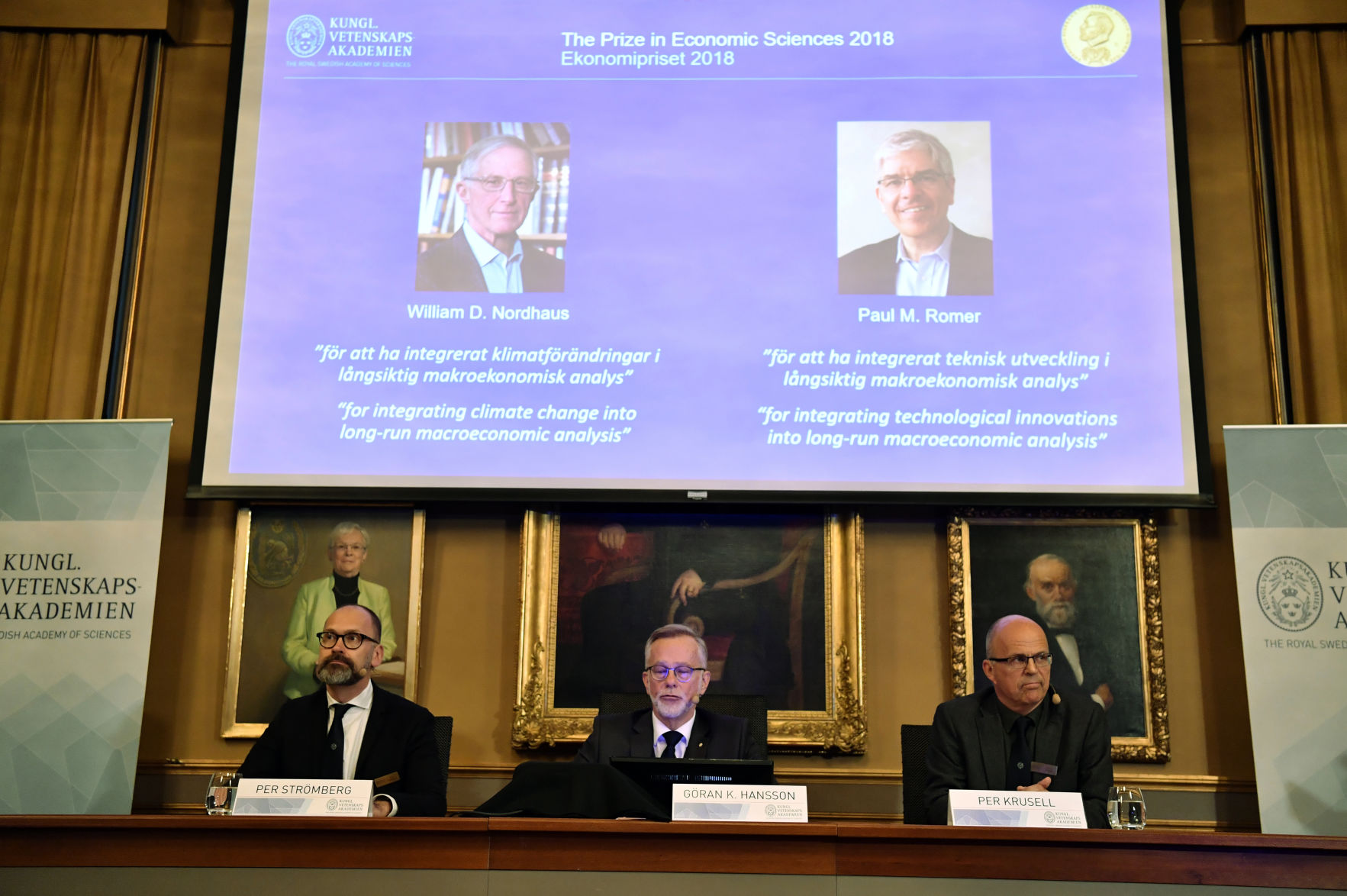 2018: Nobel Prize in Economics